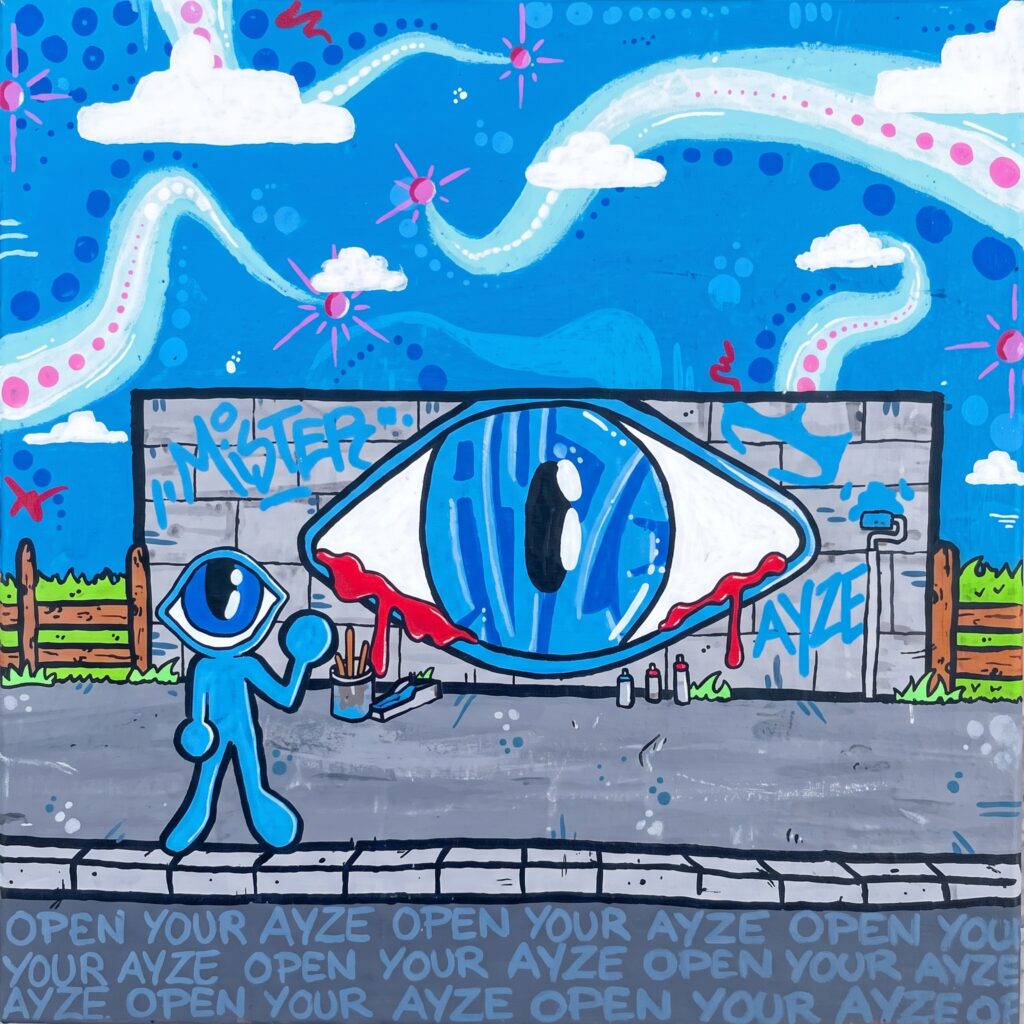 Œuvre MisterAyze : Open your Ayze